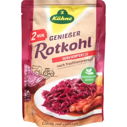 Kühne Repollo Morado en 2 Minutos 400g