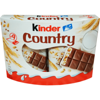 Ferrero Kinder Country Paquete de 9
