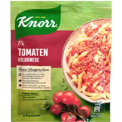 Knorr Fix für Tomaten-Bolognese