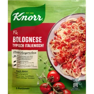 Knorr Fix für Bolognese typisch italienisch