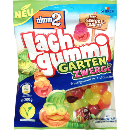 nimm2 Lachgummi Gartenzwerge - Enanos de jardín 200g