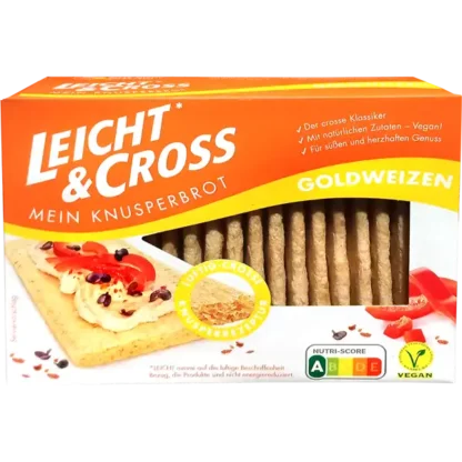 Leicht & Cross Pan Crujiente de Trigo 125g