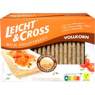 Leicht & Cross Whole Grain Crispy Bread 125g