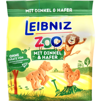 Leibniz Zoo Spelt & Oats Biscuits 125g