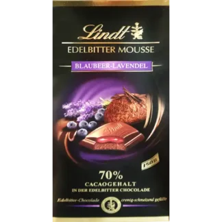 Lindt Mousse Au Chocolat Noir Myrtille-Lavande 150g