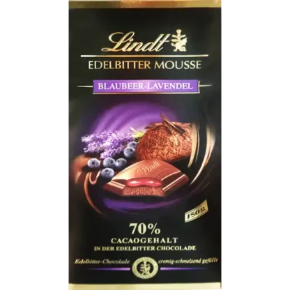 Lindt Dark Chocolate Mousse Blueberry-Lavender 150g