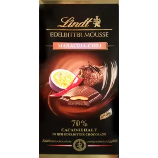 Lindt Mousse de Chocolate Amargo Maracuyá y Chile 150g