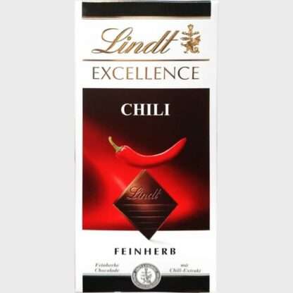 Lindt Excellence - Chili-Schokolade feinherb 100g