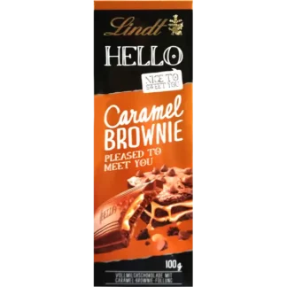 Lindt HELLO Caramel Brownie 100g