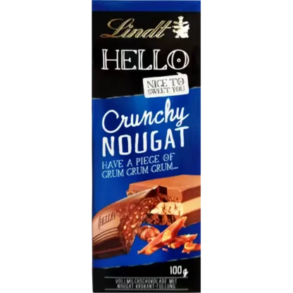Lindt HELLO Crunchy Nougat 100g