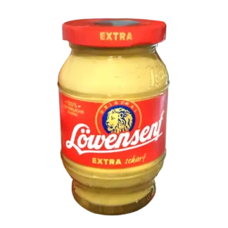 Löwensenf Extra Mostaza Picante en tarro 250ml