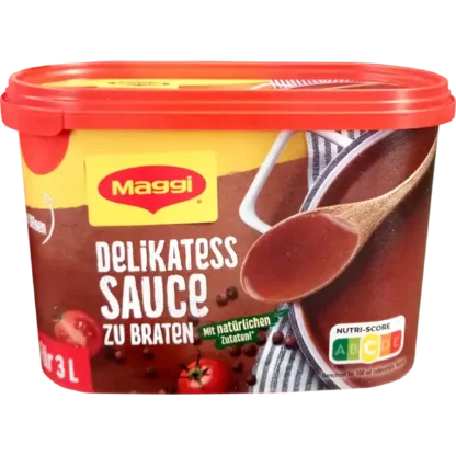 Maggi Delikatess-Sauce zu Braten ergibt 3 Liter