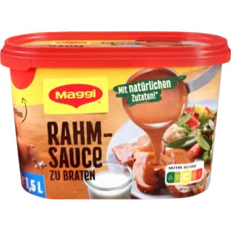 Maggi Rahmsauce zum Braten ergibt 1,5 L