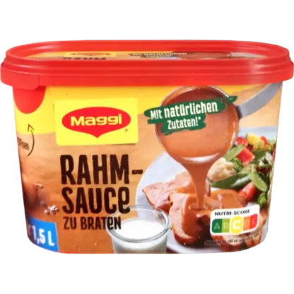 Maggi Rahmsauce zum Braten ergibt 1,5 L