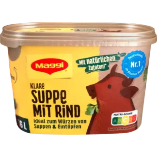 Maggi Klare Suppe mit Rind - Ergibt 16 Liter