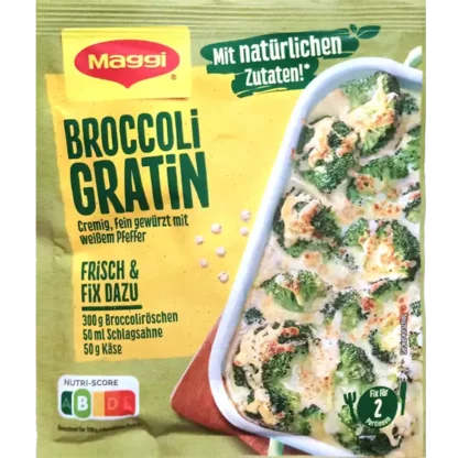 Maggi Fix für Broccoli-Gratin