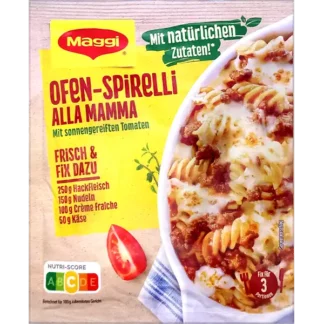 Maggi Fix für Ofen-Spirelli alla Mamma