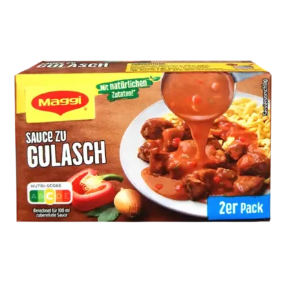 Maggi Salsa per Gulasch, confezione da 2