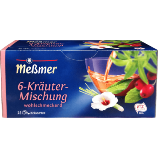 Messmer 6-Kräuter - 6-Herbs-Blend Tea 25x