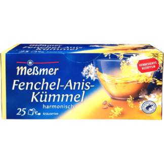 Messmer Fennel-Anise-Caraway Tea 25x