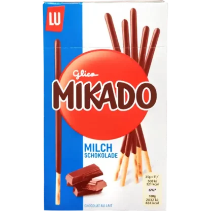 Mikado Biscuit Sticks with Milk Chocolate 75g