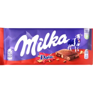 Milka & Daim Chocolate Bar 100g