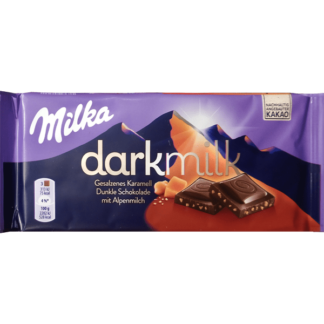 Milka DARK MILK Salted Caramel Chocolate 85g