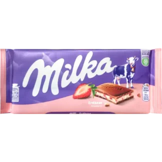 Milka Chocolat Fraise 100g