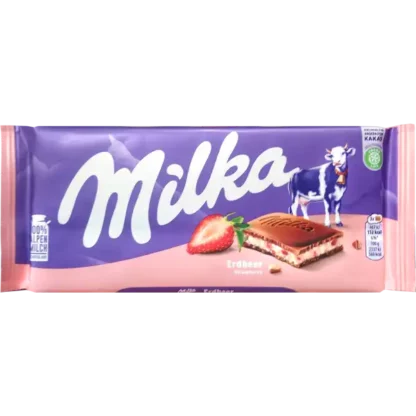 Milka Erdbeerschokolade 100g