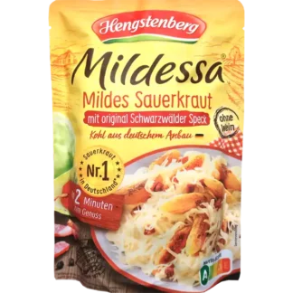 Hengstenberg Mildessa Mild Sauerkraut with Bacon 400g