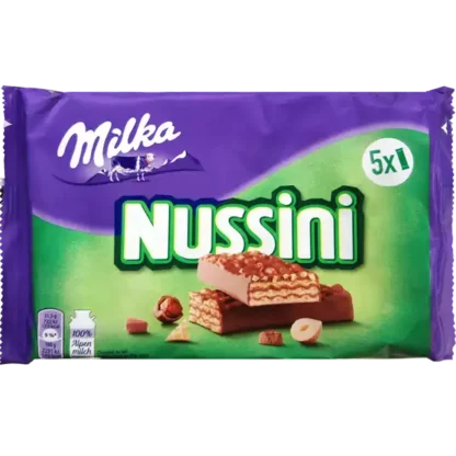 Milka Nussini 5 Riegel