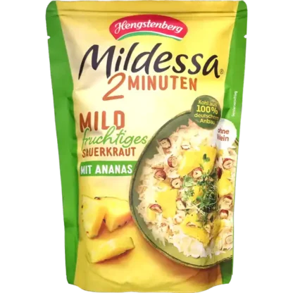 Mildessa Mildes Sauerkraut mit Ananas 400g