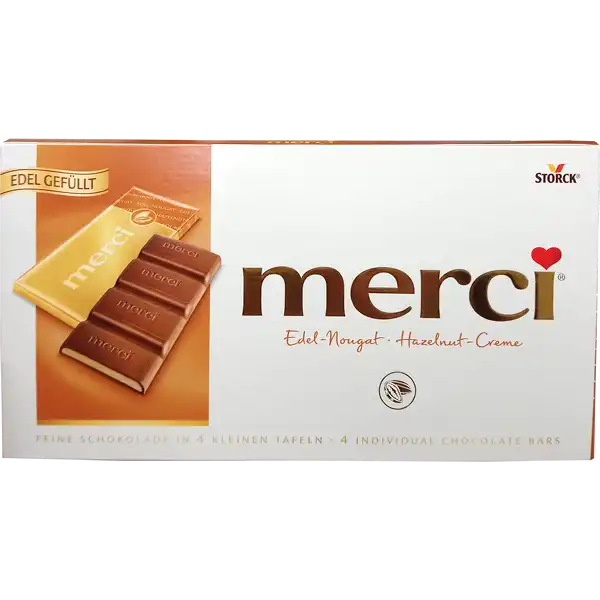 merci Café-Crème, barre de chocolat - 100 g