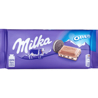 Milka & Oreo Barre de Chocolat 100g