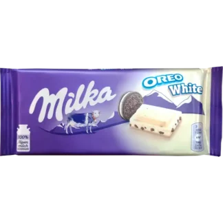 Milka Oreo Blanc - Barre de Chocolat 100g