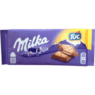 Milka TUC Crackers Chocolate Bar 87g