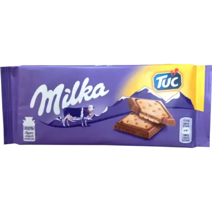 Milka TUC Crackers Chocolate Bar 87g