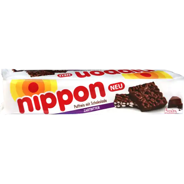 Global Food News on X: NEU • NIPPON Puffreis mit Zartbitterschokolade # nippon #puffreis #globalfoodnews  / X