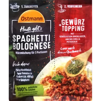 Ostmann Spaghetti Bolognaise Mélange d'assaisonnement