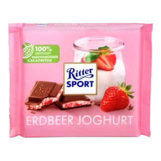 Ritter Sport Chocolate de Fresa y Yogur 100g