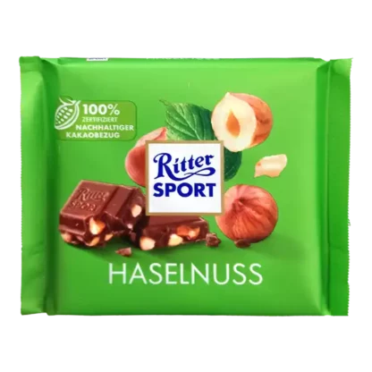 Ritter Sport Hazelnut Chocolate 100g