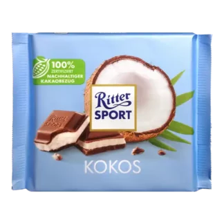 Ritter Sport Kokos Schokolade 100g