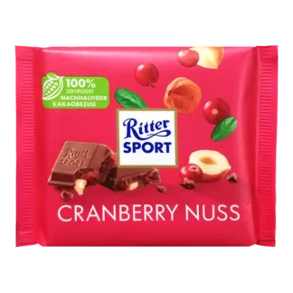 Ritter Sport Cranberry Nuss 100g