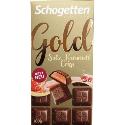 Schogetten Selection GOLD - Salt-Caramel Crisp 100g