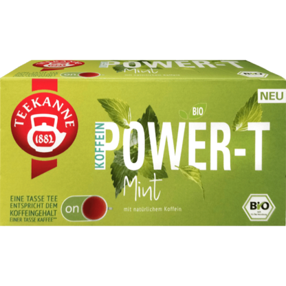 Teekanne Power-T Mint Tea with caffeine 75g