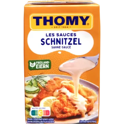 Thomy Les Sauces – Schnitzel-Sahnesauce 250 ml