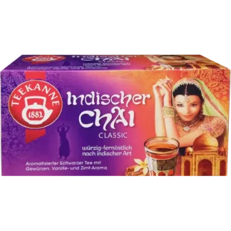 Teekanne Thé Chai Indien Classique 20x