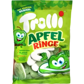 Trolli Sour Apple Rings 150g