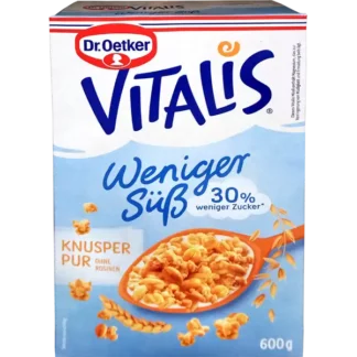 Dr. Oetker Vitalis Less Sweet Pure Crunch 600g