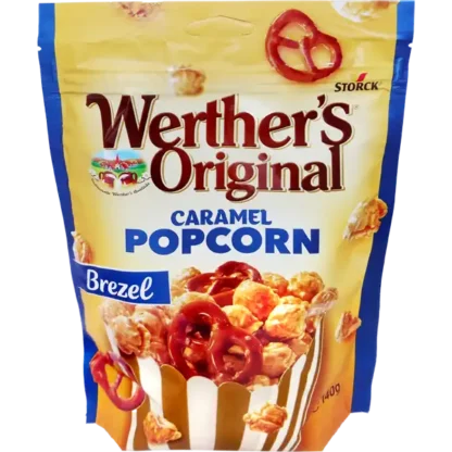 Werther's Original Popcorn au Caramel et Brezel 140g